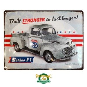 Metal Plate - Ford Series F1